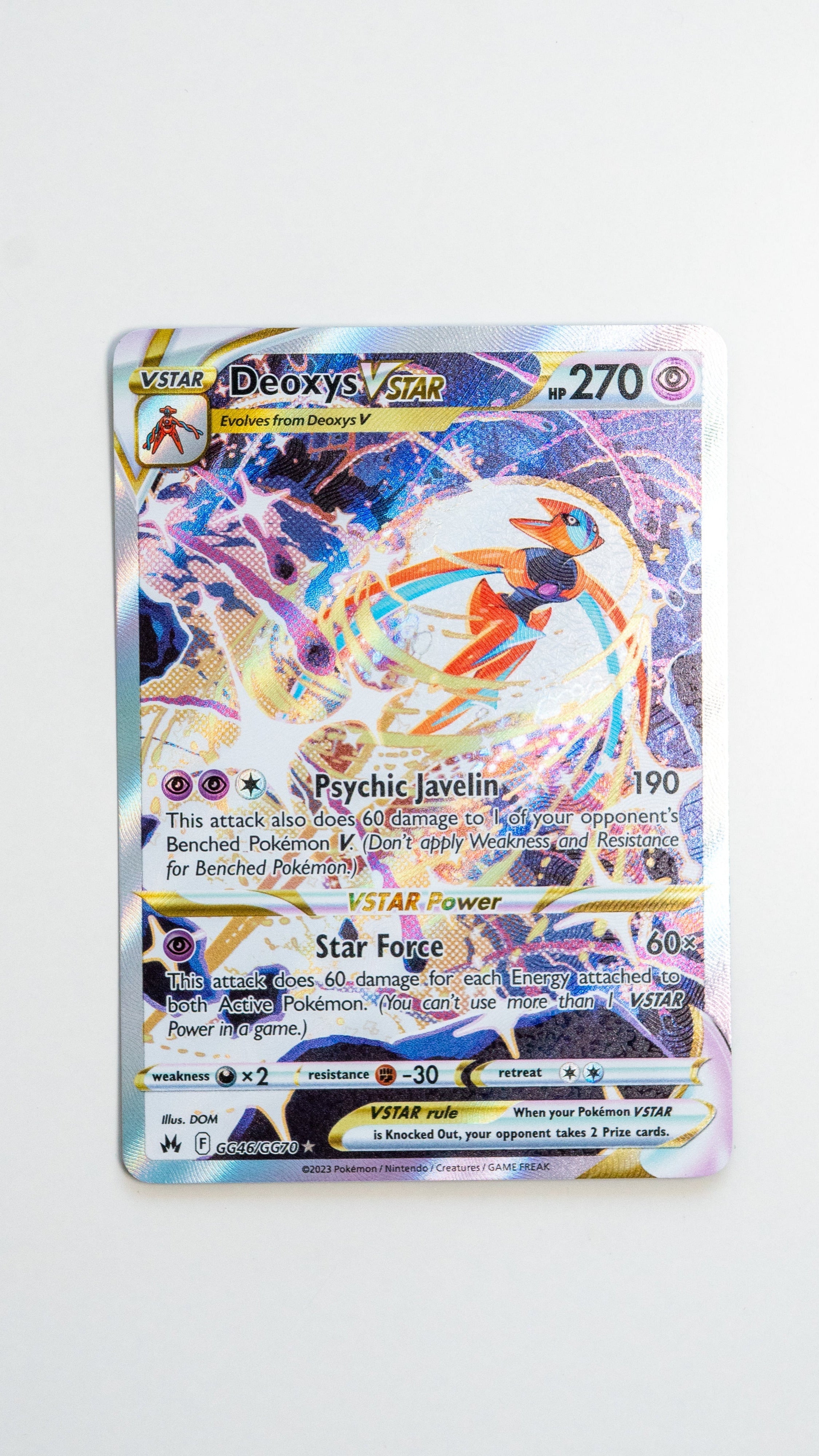 Deoxys VSTAR - GG46/GG70 GeekPins Deoxys VSTAR - GG46/GG70 GeekPins