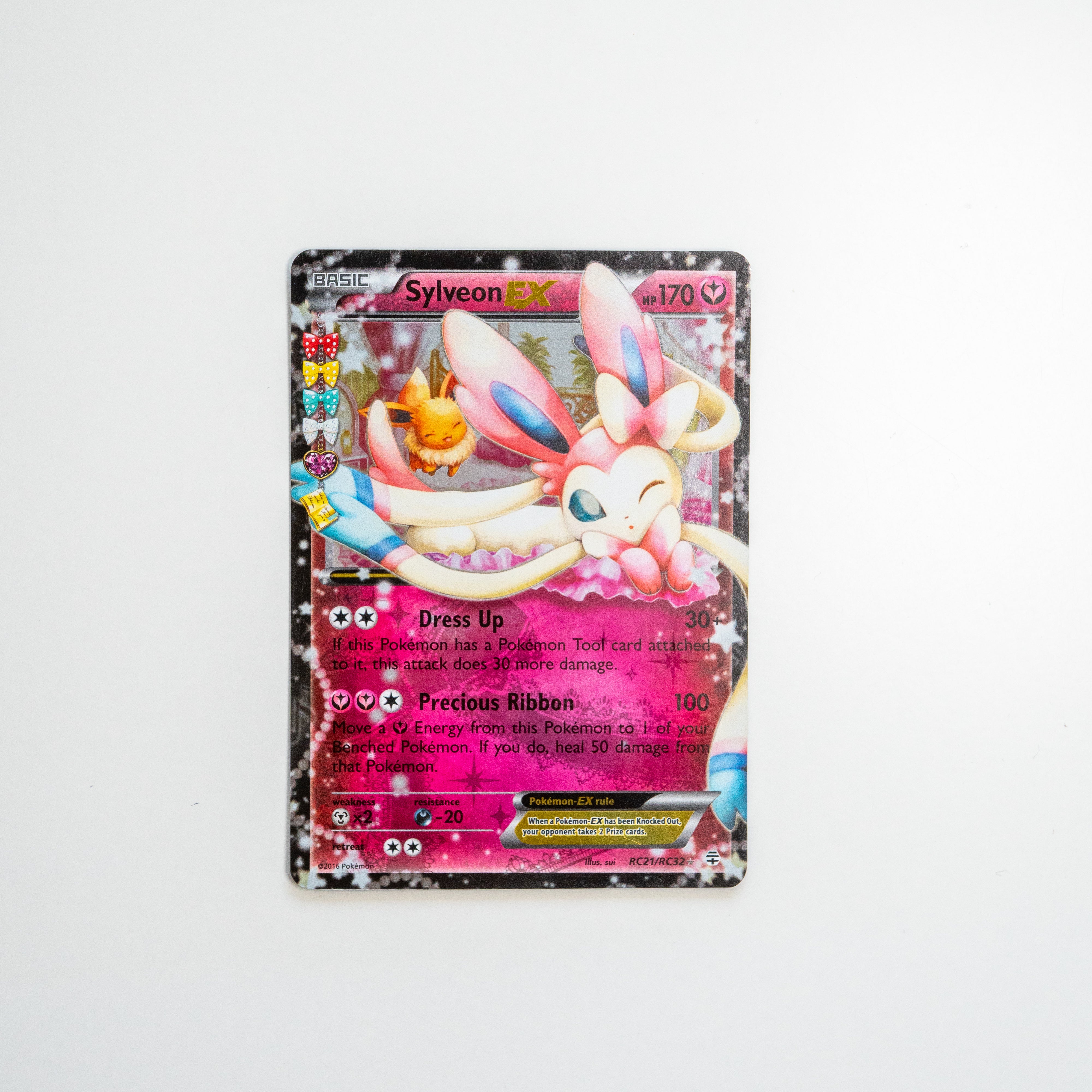 Sylveon EX - Generations: Radiant Collection GeekPins Sylveon EX - Generations: Radiant Collection GeekPins