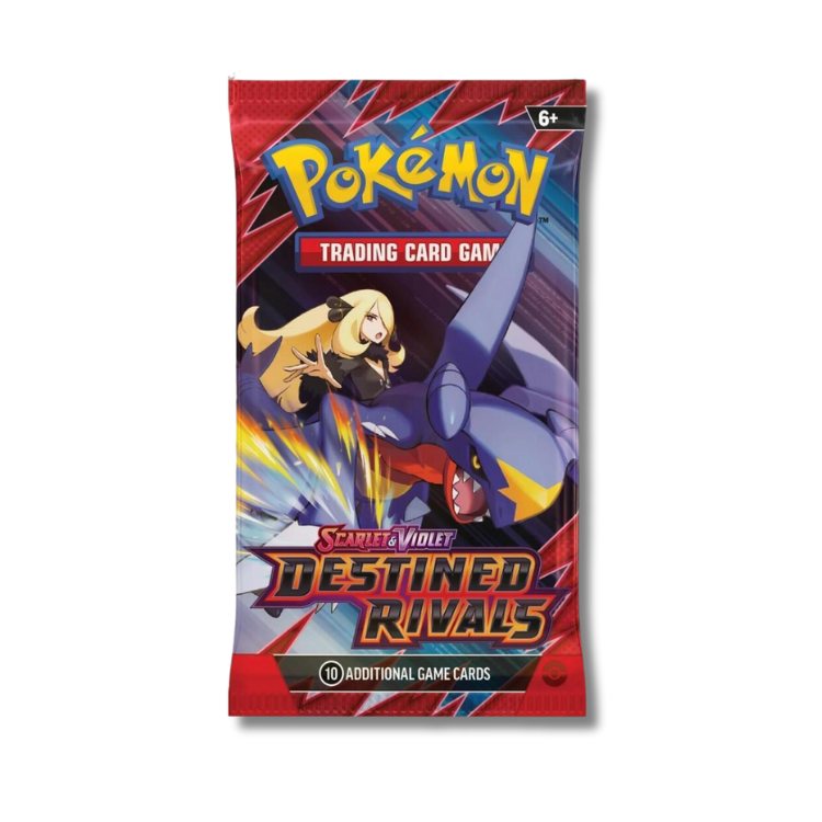 Pokemon SV10 Destined Rivals Booster Pack | Cynthia & Garchomp Pokemon SV10 Destined Rivals Booster Pack | Cynthia & Garchomp