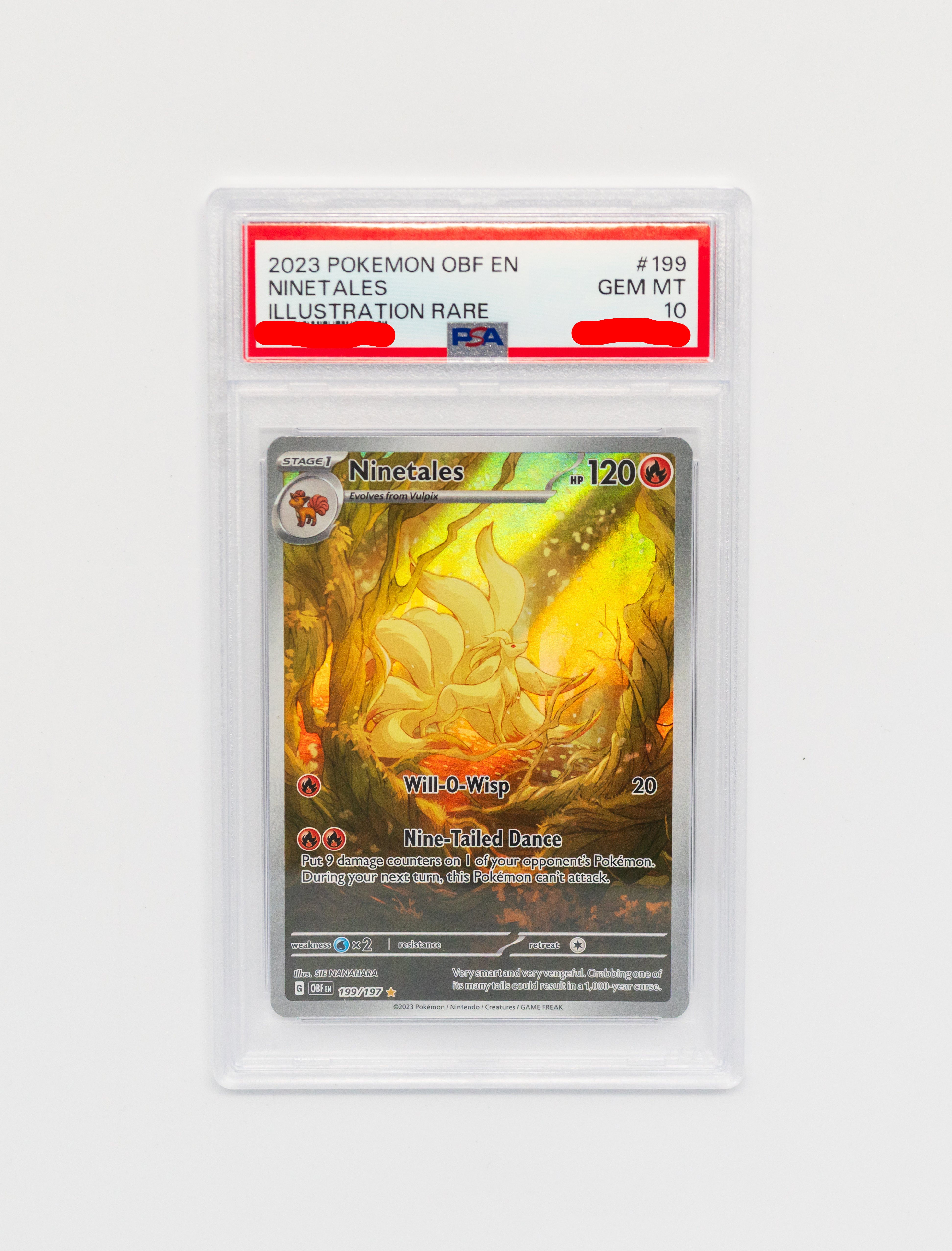 PSA 10 - Ninetales -199/197 GeekPins PSA 10 - Ninetales -199/197 GeekPins