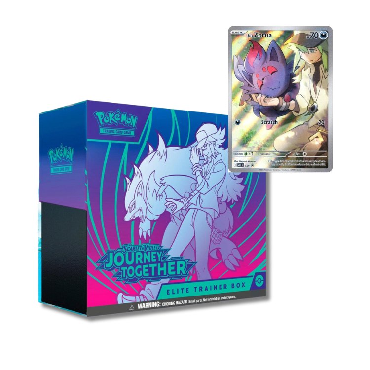 Journey Together Elite Trainer Box Scarlet & Violet Pokémon Trading Card Game