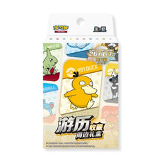 Packaged product with cartoon characters and text on a white background