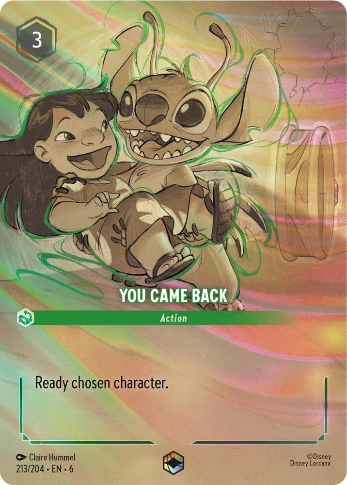 Disney - Lorcana: Azurite Sea Booster Box - 24 Packs (288 Lorcana Cards) + Free Autographed Stitch Promo