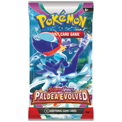 pokemon booster pack of paldea evolved