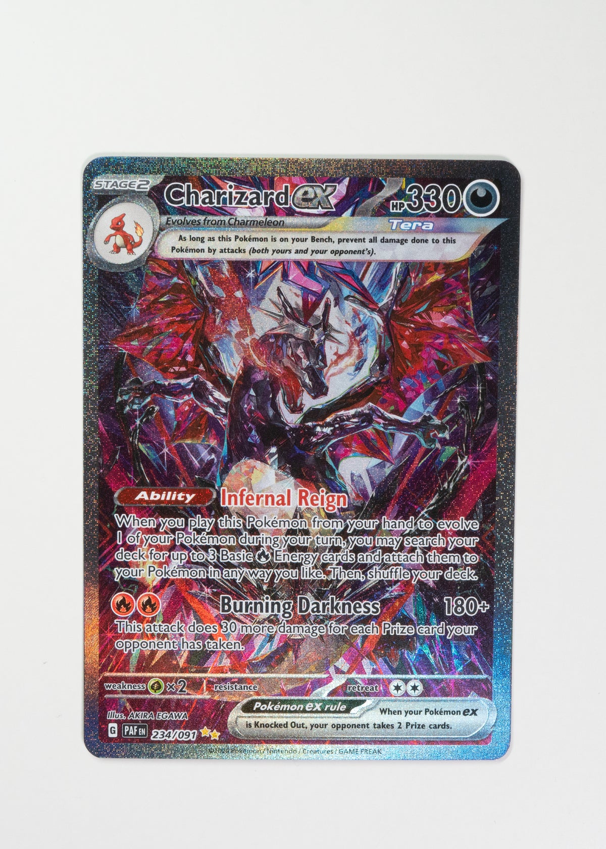 Charizard ex - 234/091 - SV: Paldean Fates (PAF)