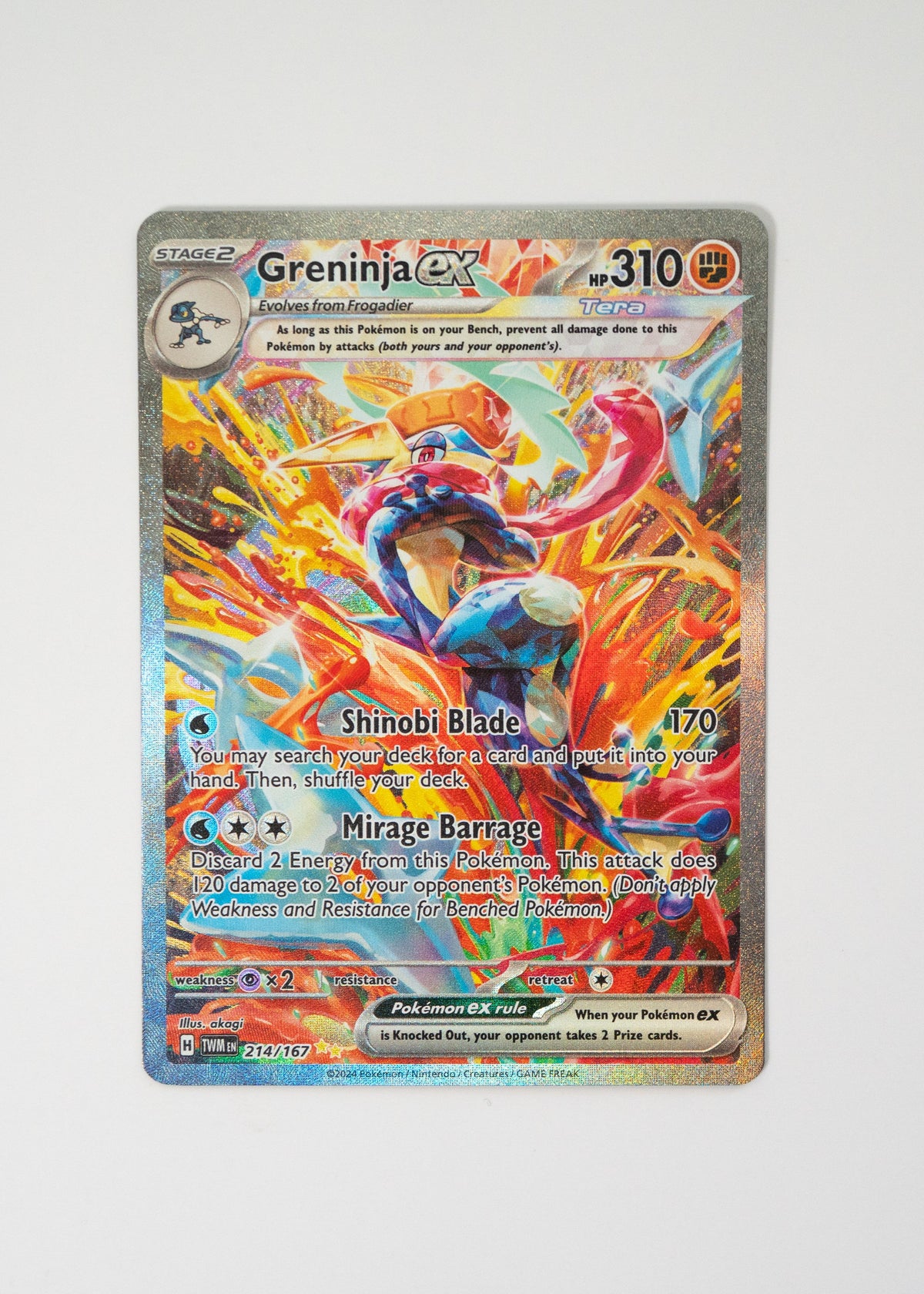 Greninja ex - 214/167