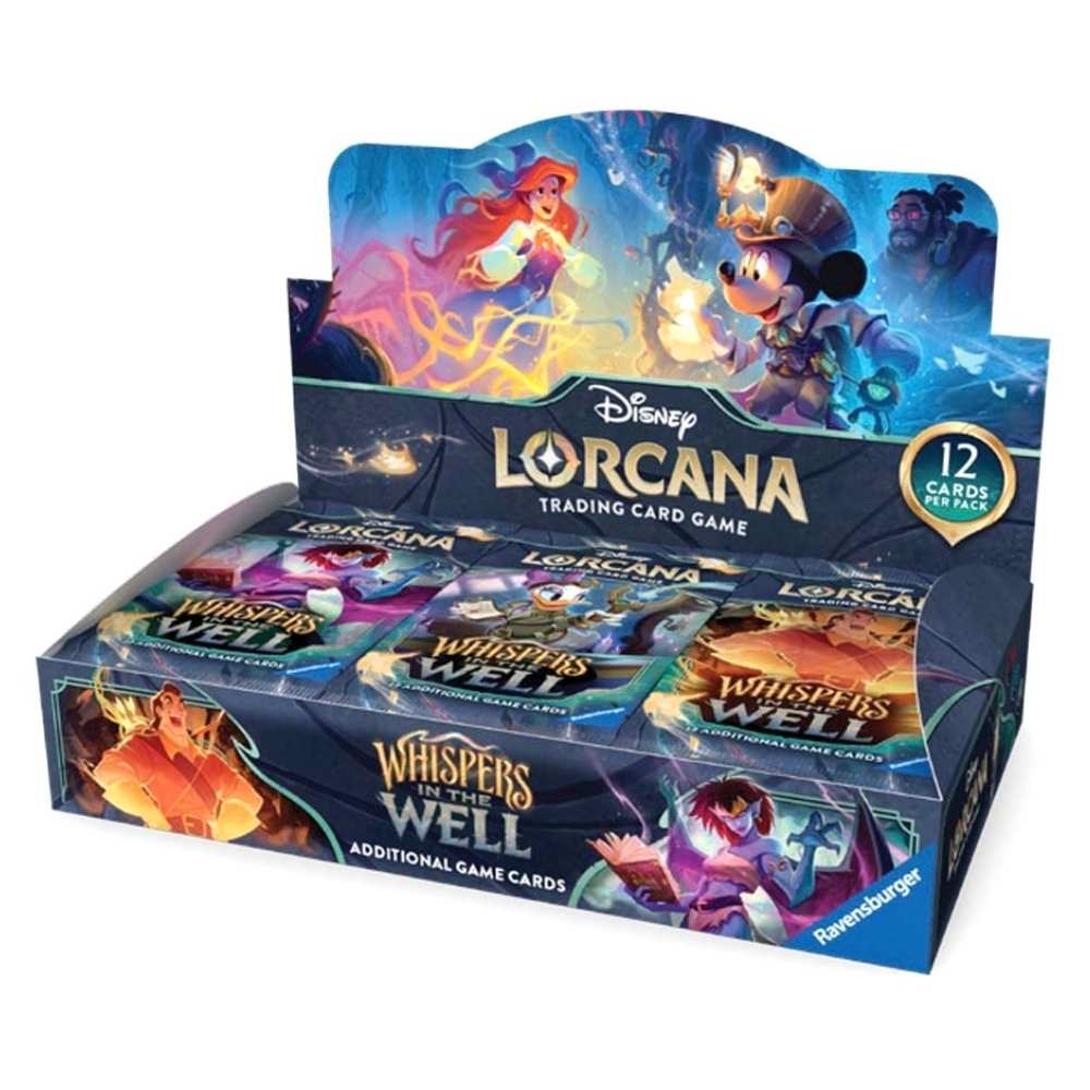 Disney - Lorcana: Whispers of the Well Booster Box - 24 Packs (288 Lorcana Cards)