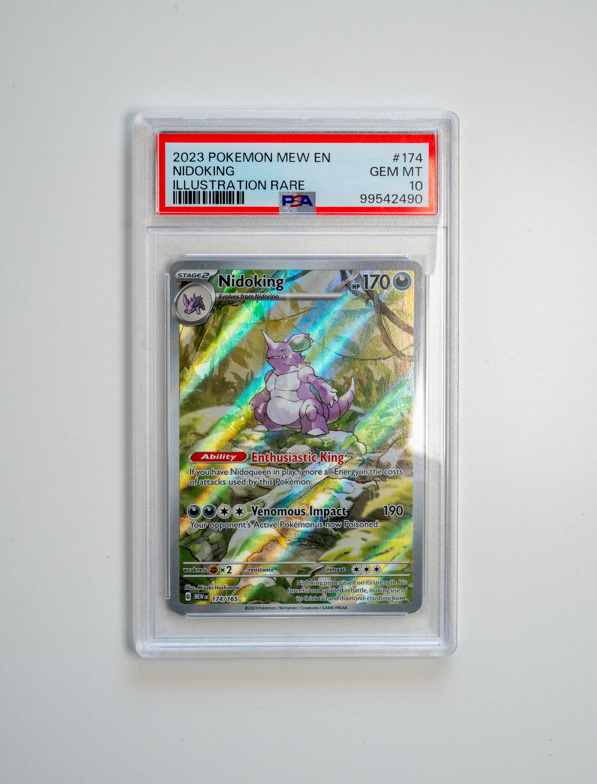 PSA 10 - Nidoking - 174/165