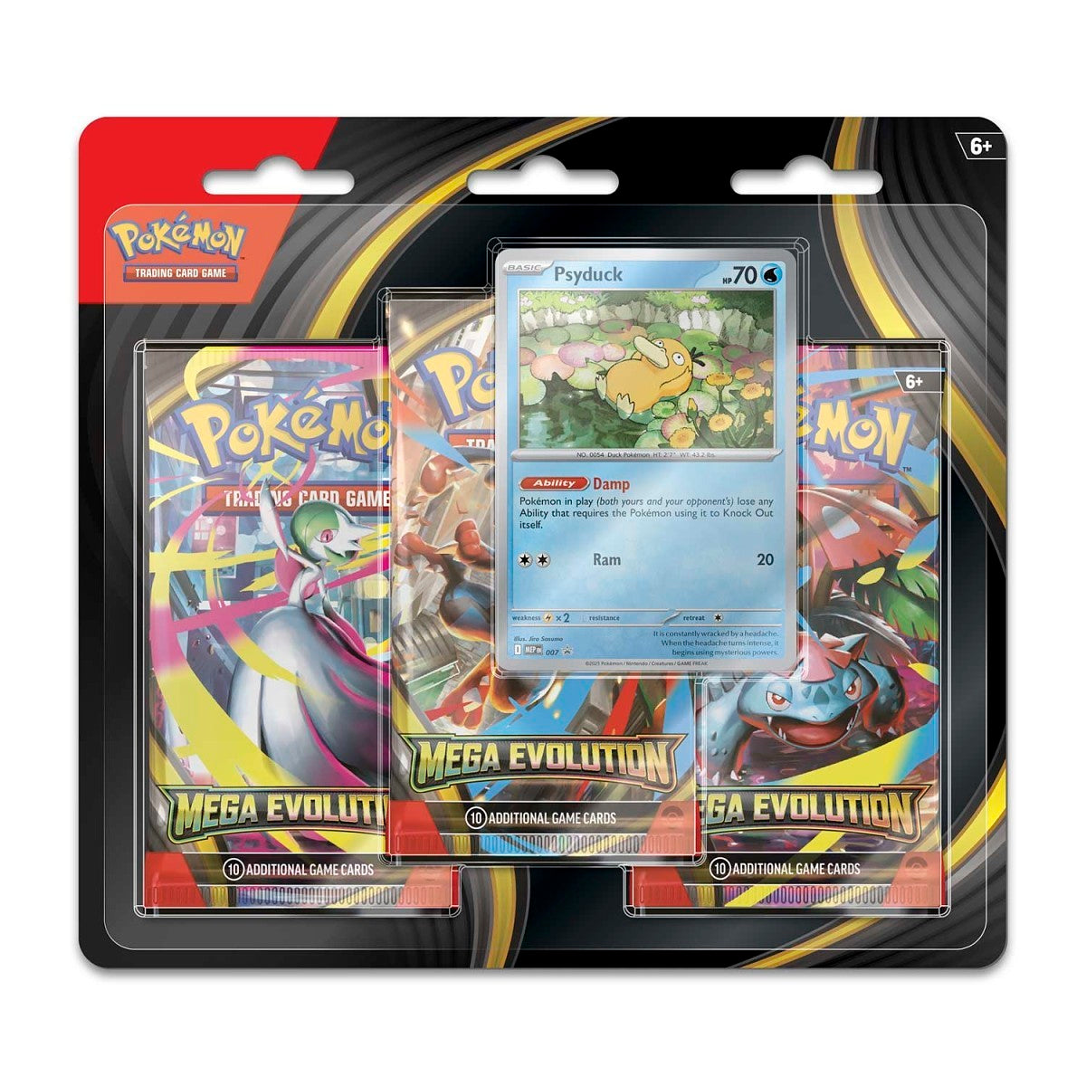 Pokmon - Mega Evolution - 3 Pack Blister - Golduck Pokmon - Mega Evolution - 3 Pack Blister - Golduck