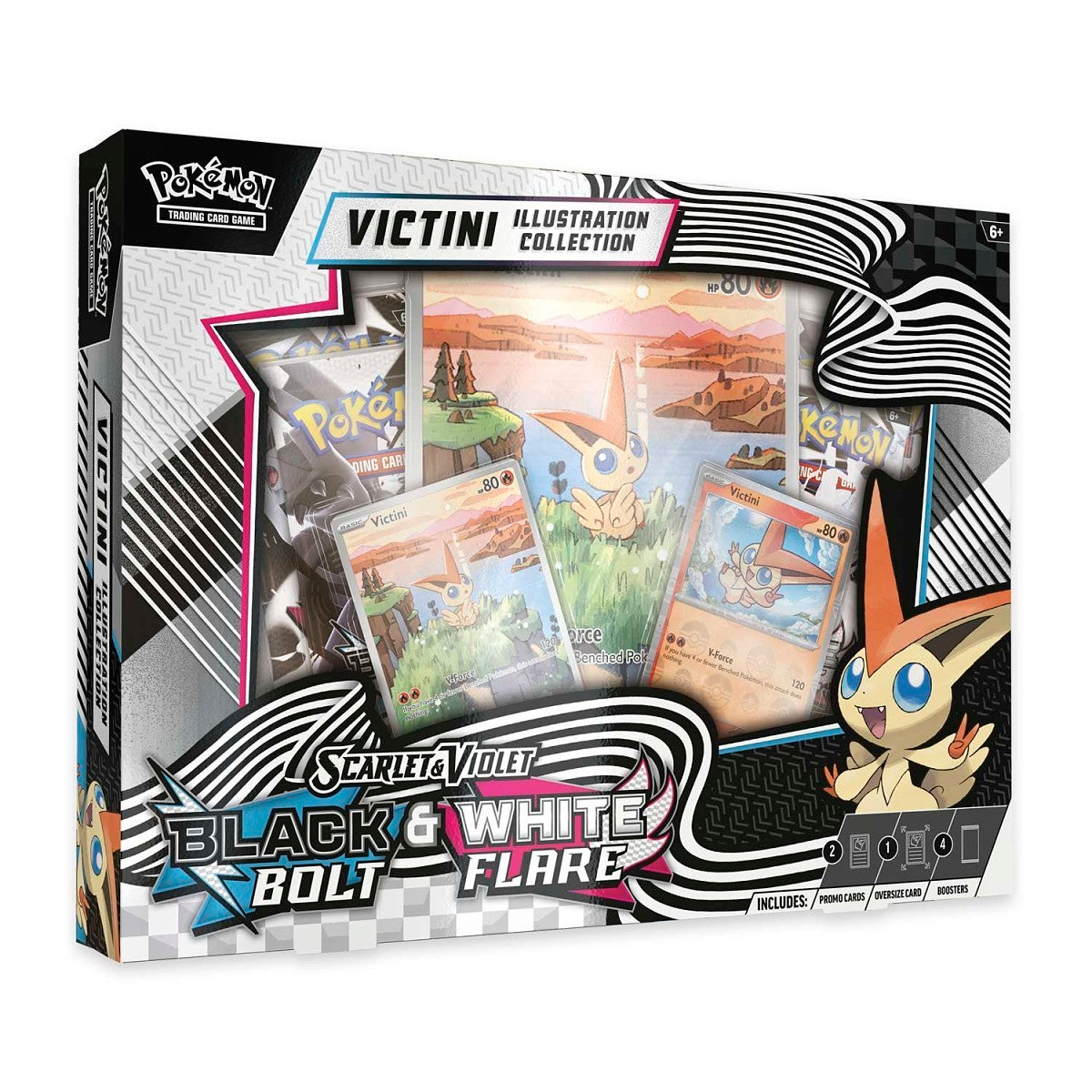 Pokémon trading card game box with illustrations and branding