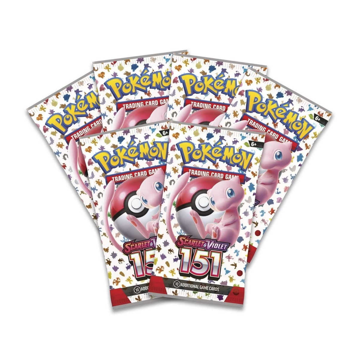 Pokemon Scarlet & Violet 151 Booster Bundle (6 Packs)