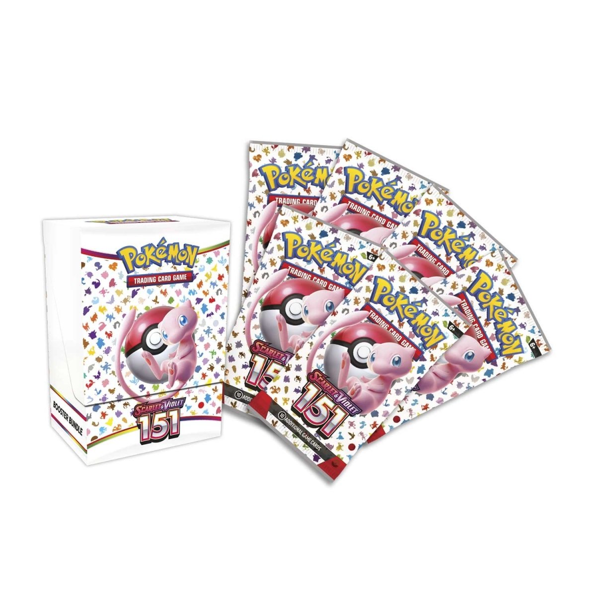 Pokemon Scarlet & Violet 151 Booster Bundle (6 Packs)