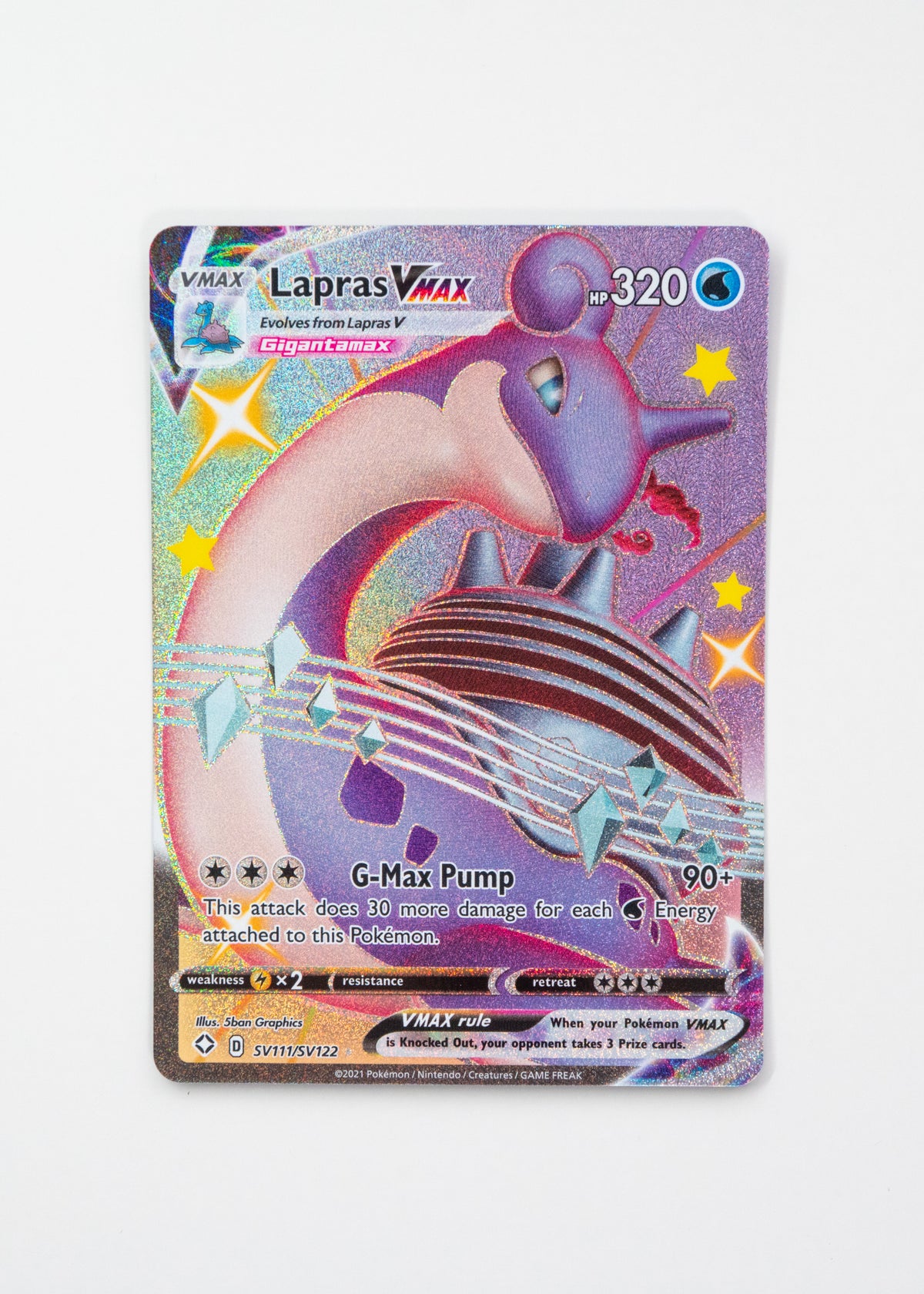 Lapras VMAX - Shining Fates: Shiny Vault (SHFSV)
