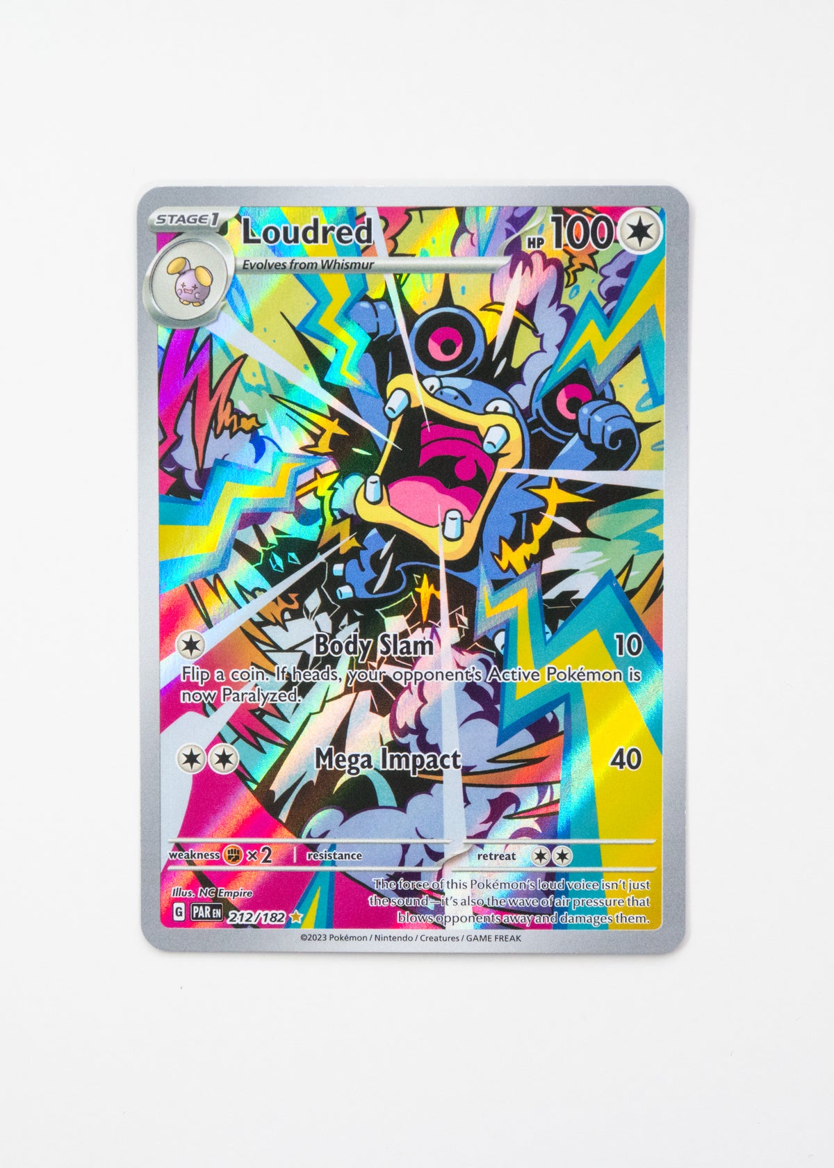 Loudred - 212/182 - SV04: Paradox Rift (PAR)