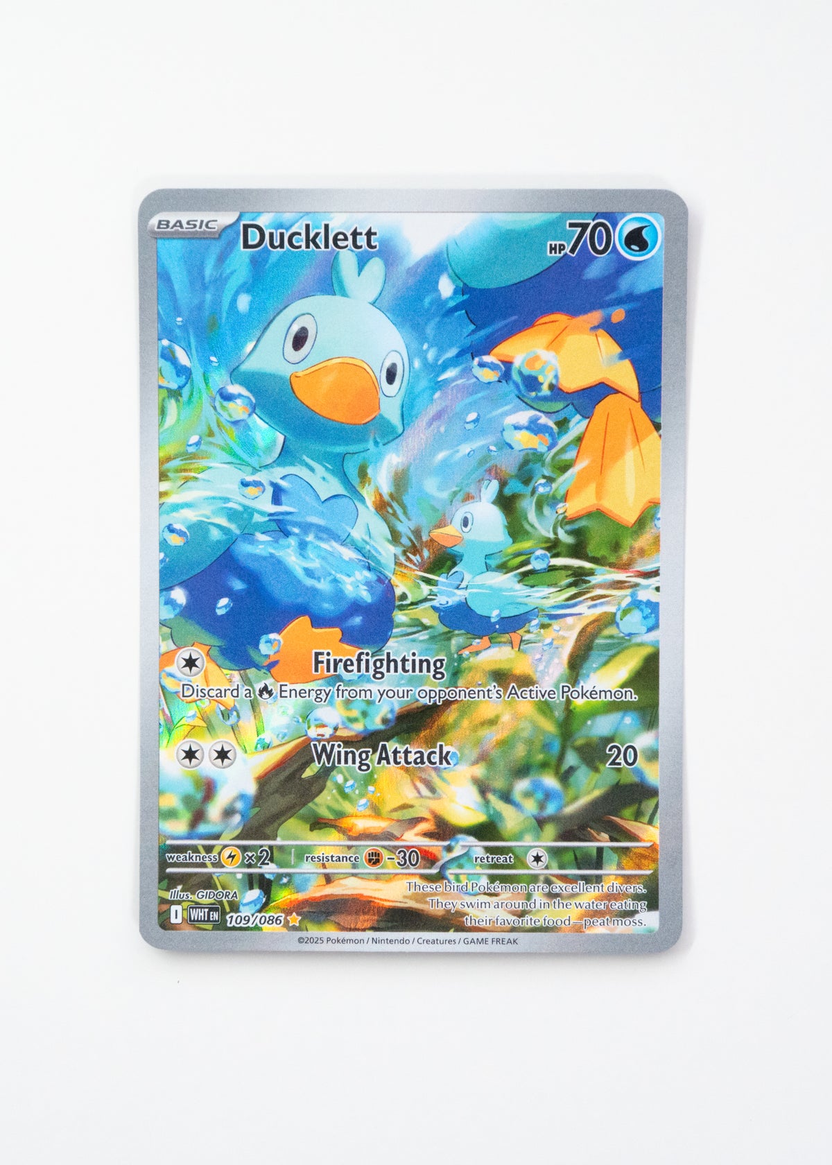 Ducklett - 109/086 - SV: White Flare (WHT)