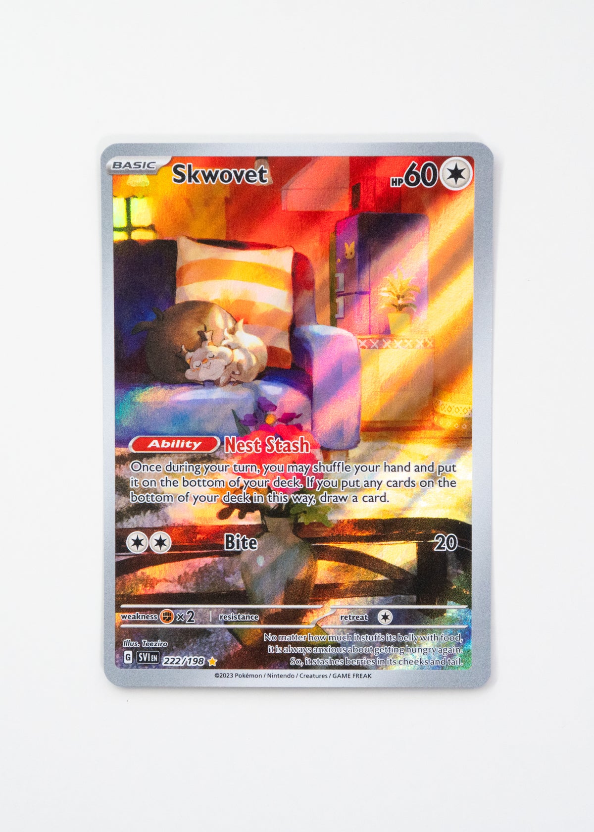 Skwovet - 222/198 - SV01: Scarlet & Violet Base Set (SVI)