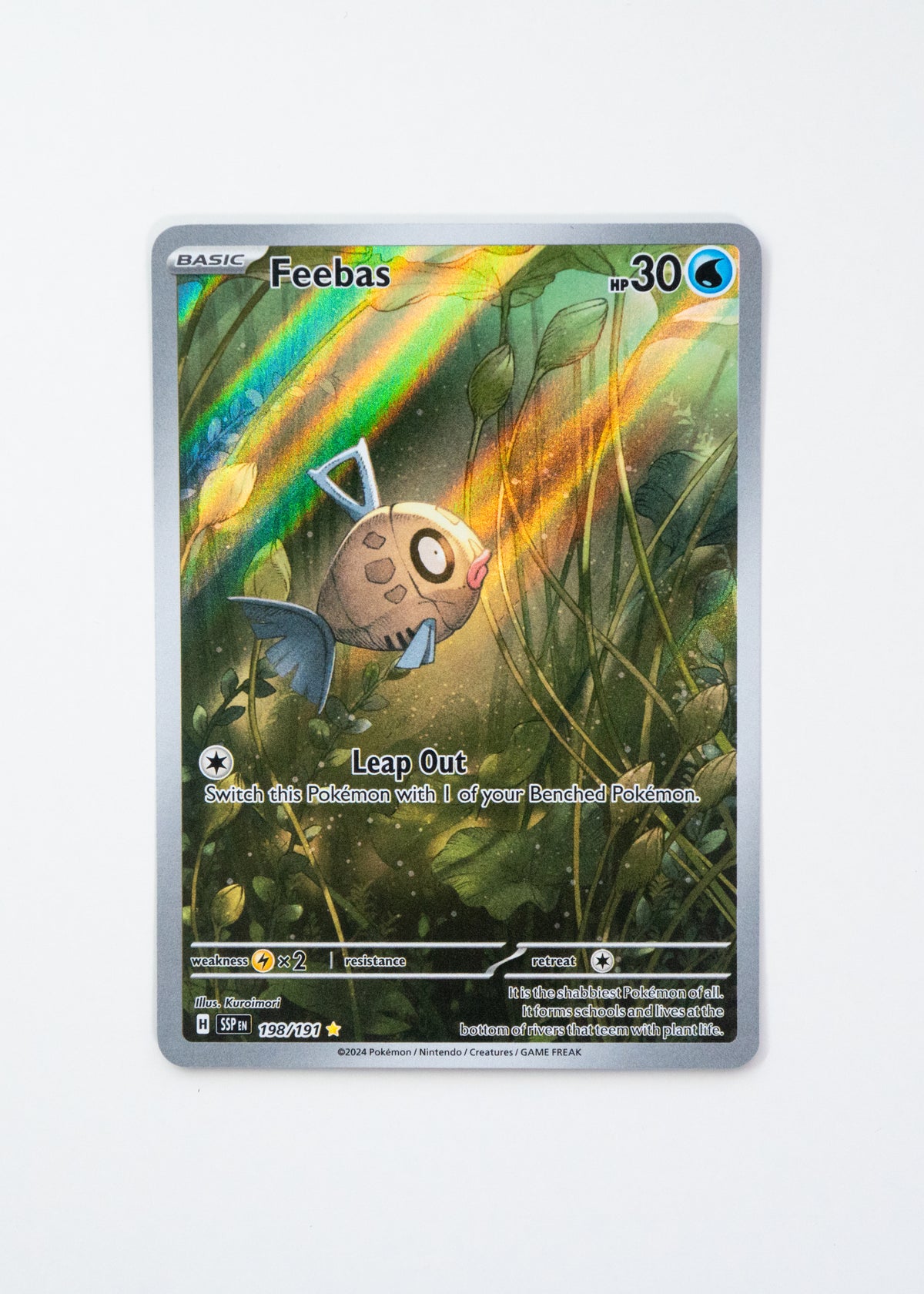 Feebas - 198/191 - SV08: Surging Sparks (SSP)