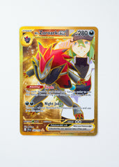 Pokémon trading card featuring N’Zoroark EX on a white background