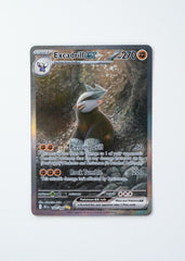 Pokémon trading card featuring Excadrill EX on a white background