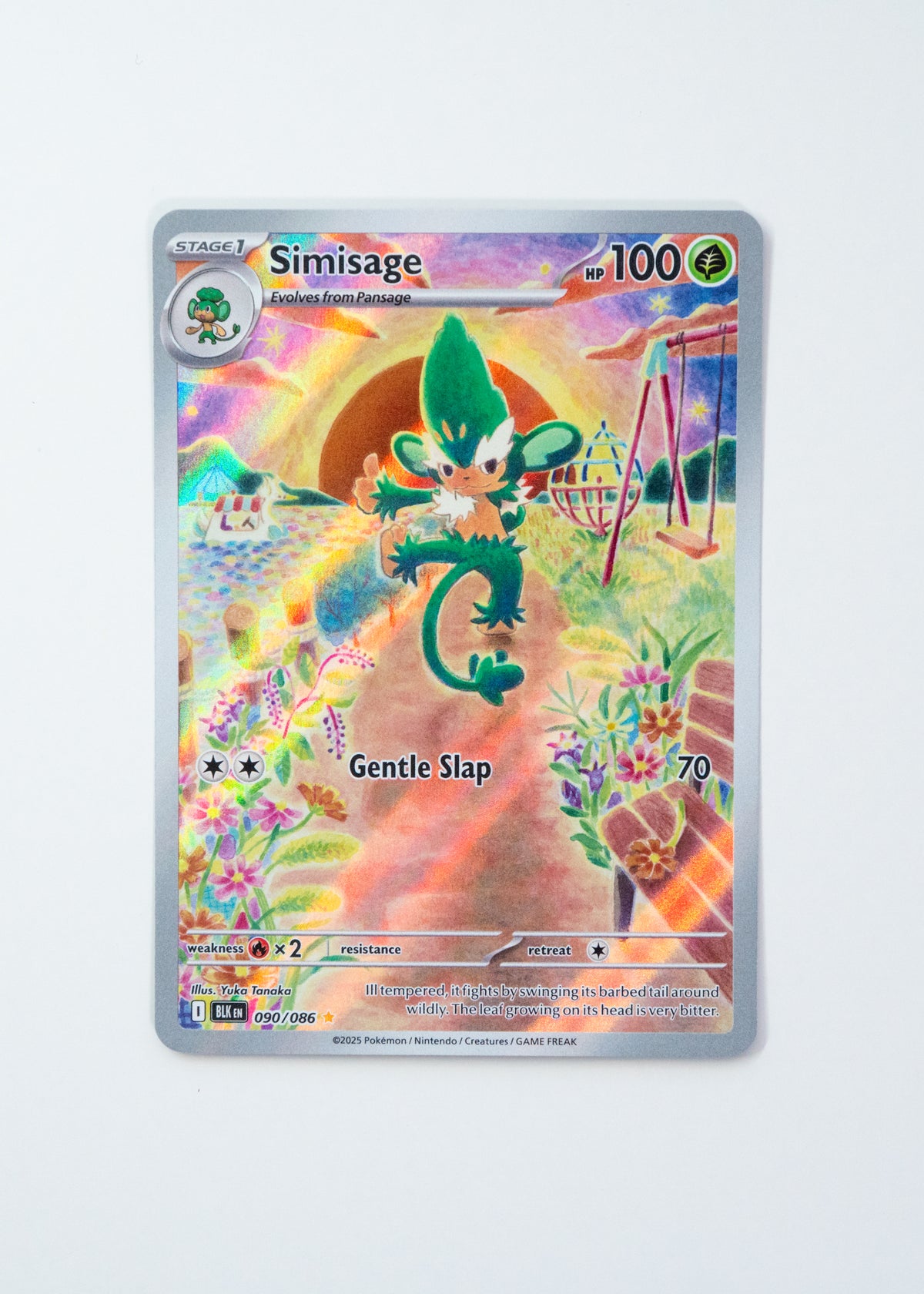 Simisage - 090/086 - SV: Black Bolt (BLK)