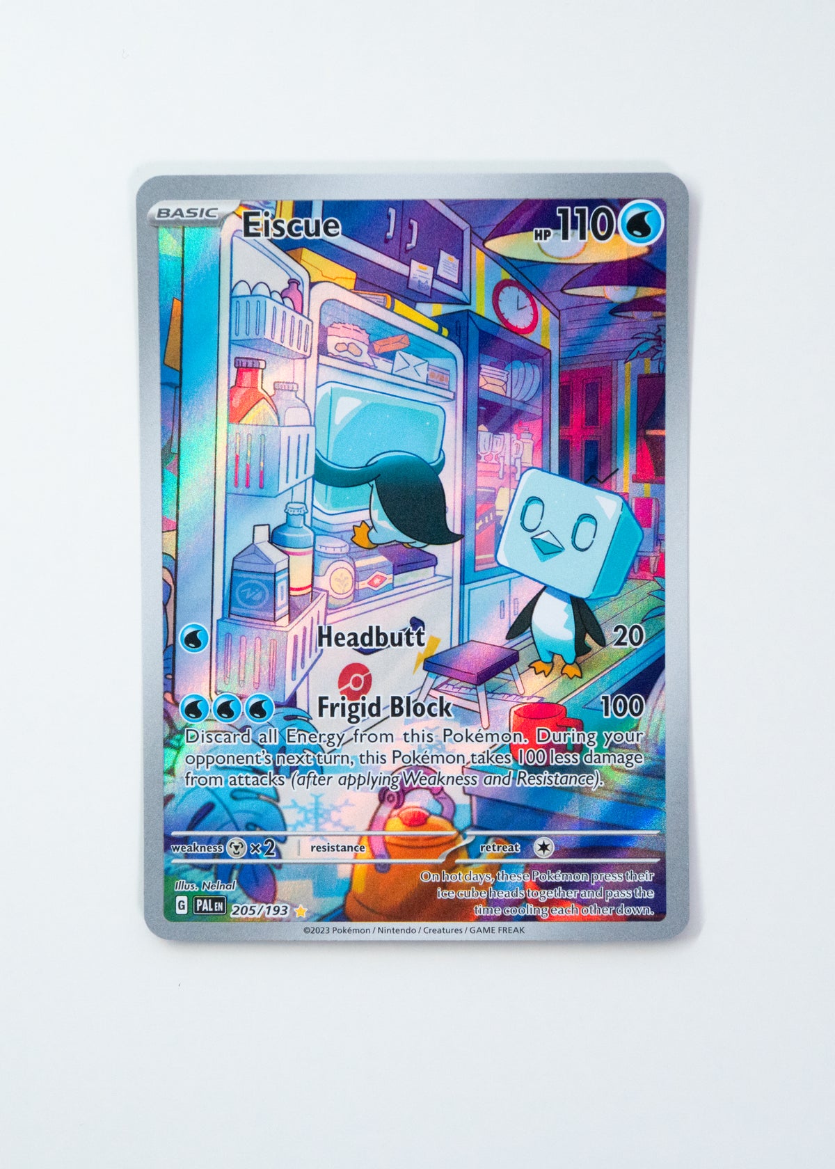 Eiscue - 205/193 - SV02: Paldea Evolved (PAL)