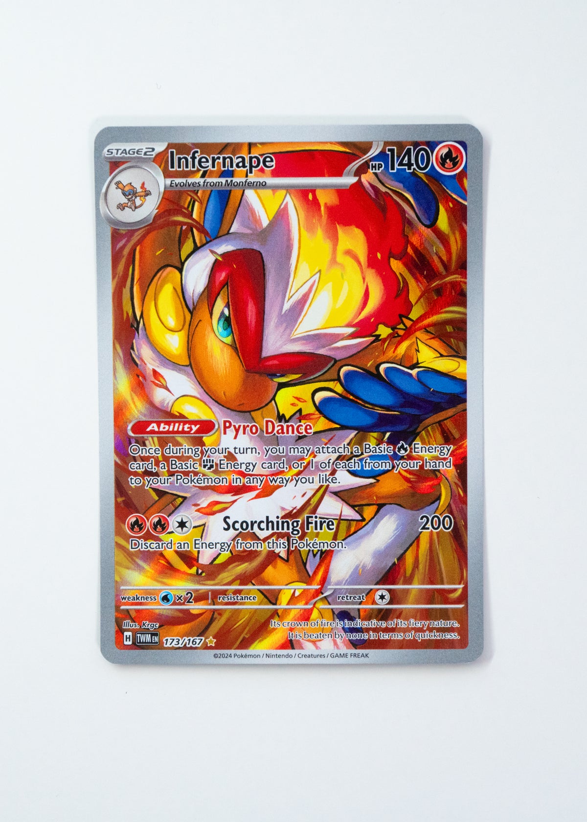 Infernape - 173/167 - SV06: Twilight Masquerade (TWM)