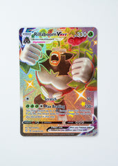 Pokémon trading card featuring a character with a colorful design on a white background