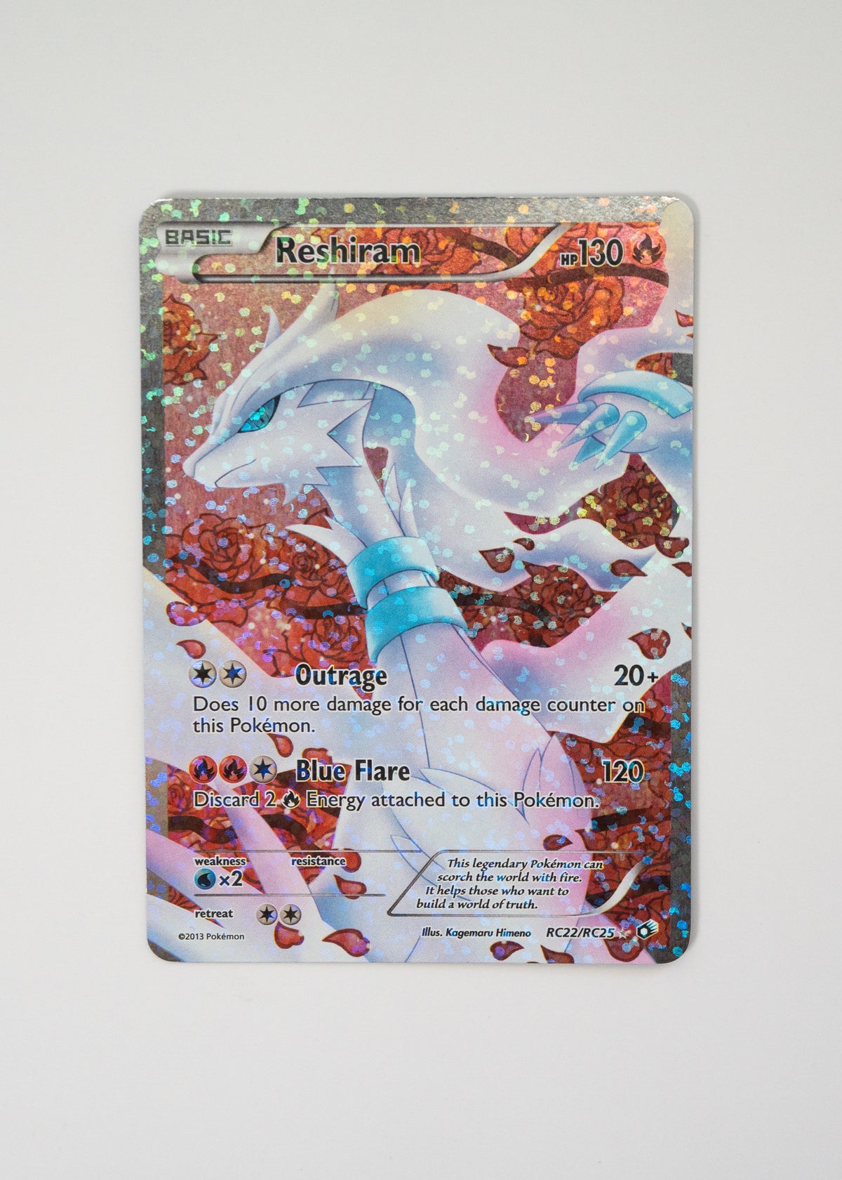 Reshiram (Full Art) - RC22/RC25 GeekPins Reshiram (Full Art) - RC22/RC25 GeekPins