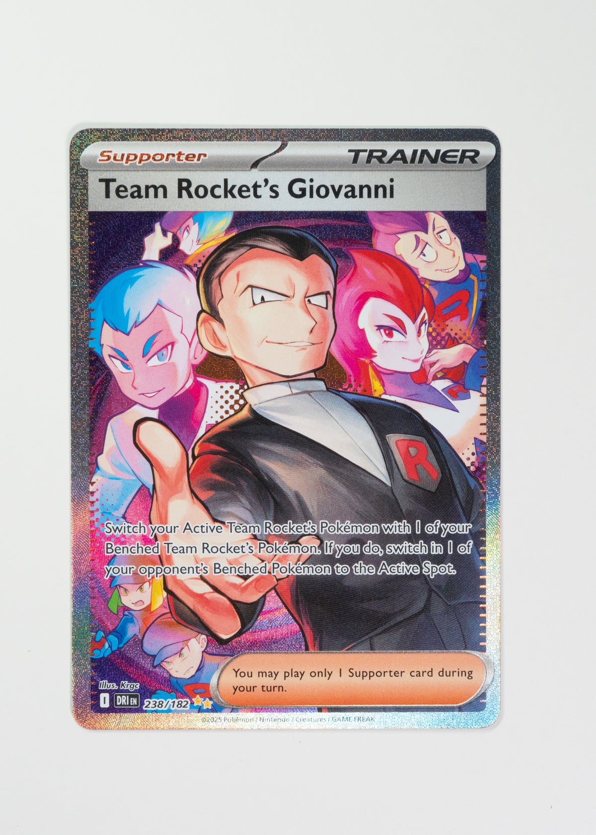 Team Rocket's Giovanni - 238/182 - SV10: Destined Rivals (DRI)