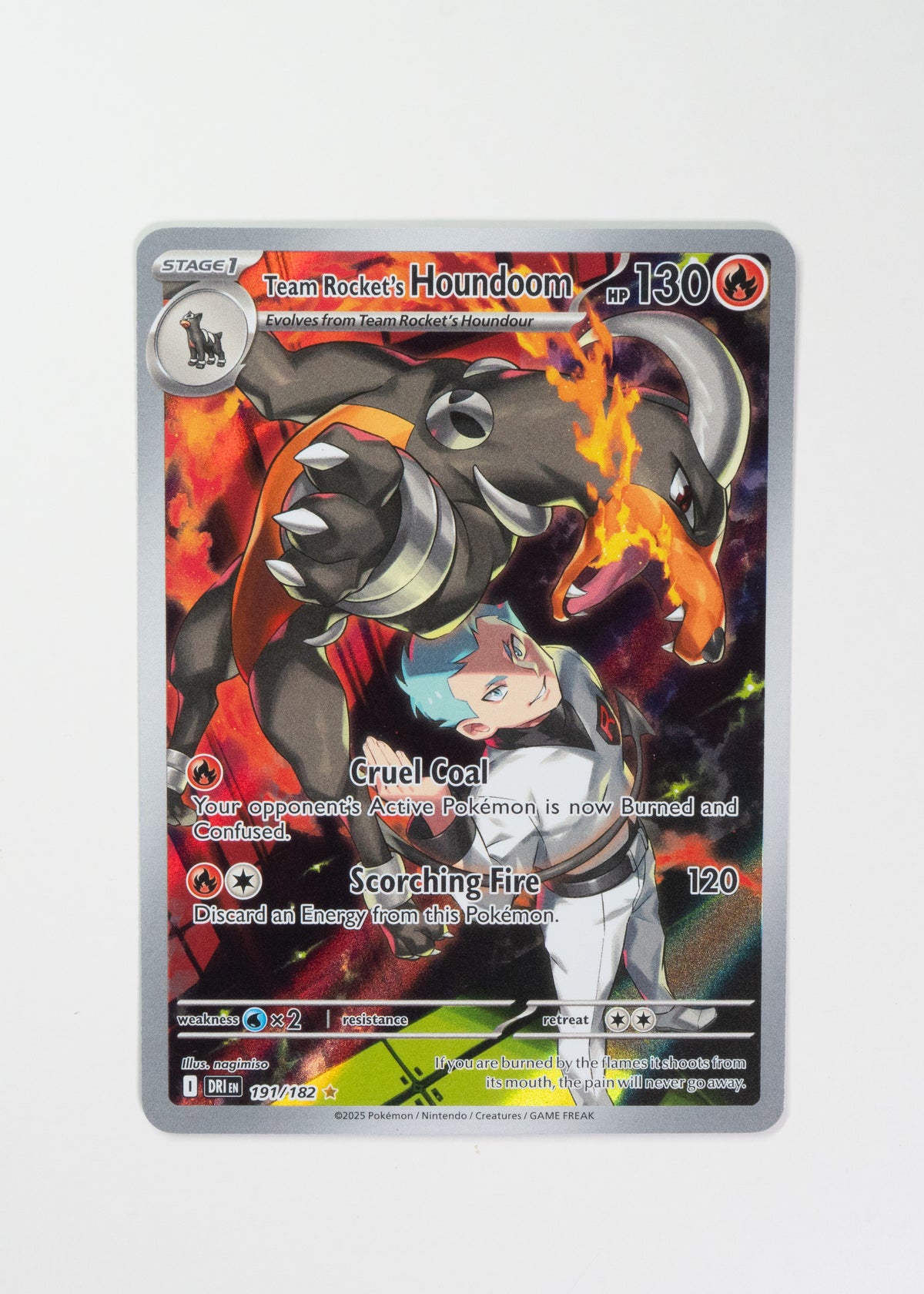 Team Rocket's Houndoom - 191/182 - SV10: Destined Rivals (DRI)