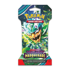 sleeved booster pack twilight masquerade: teal mask ogerpon