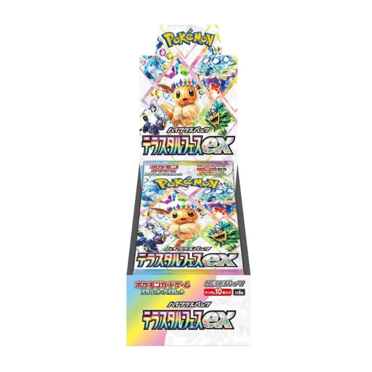 booster box of japanese pokemon set: terastal festival ex 
