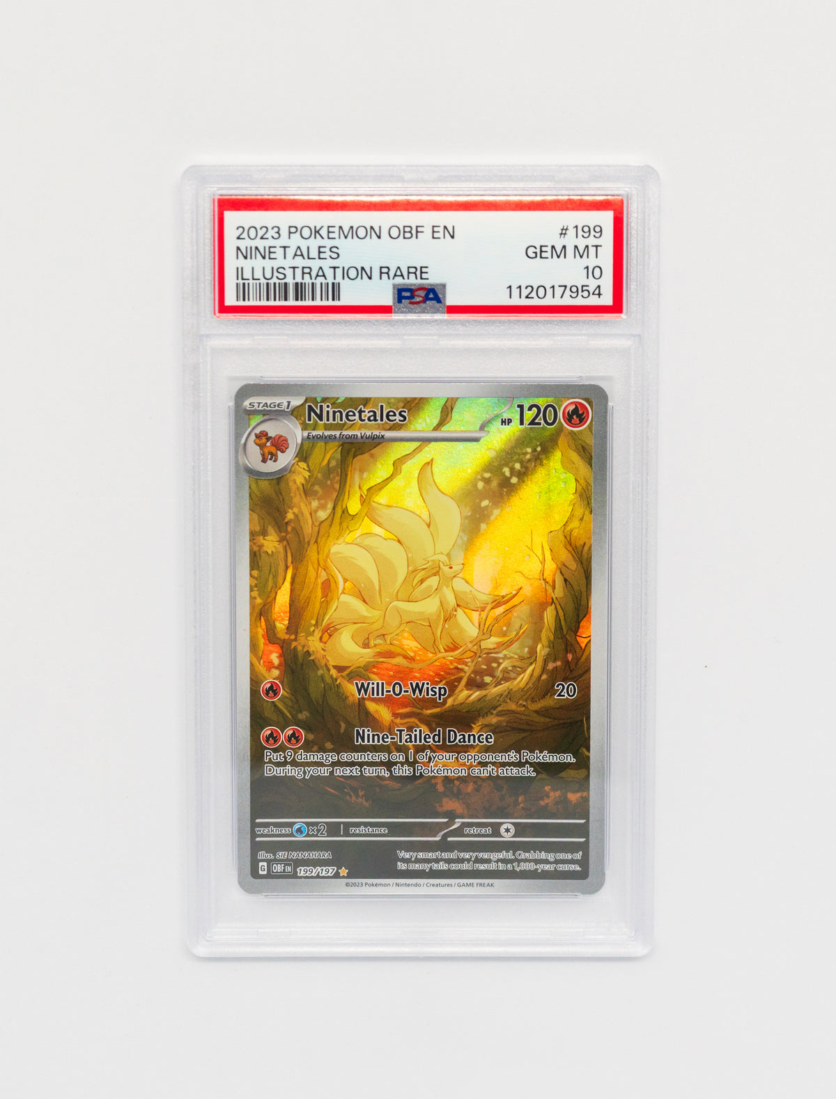 PSA 10 - Ninetales -199/197