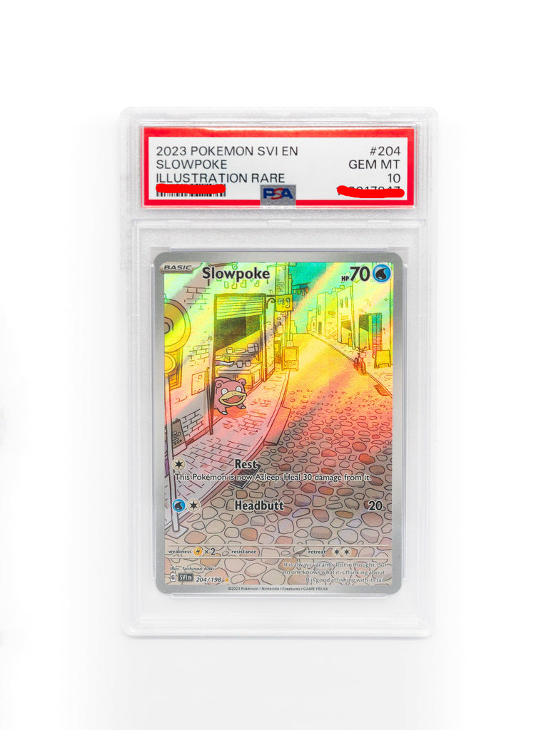PSA10 ヤドン トランプ　1998 SLOWPOKE JOKER PSA 10 GEM MINT Japanese Slowking ex 030/071 Snow Hazard RR Holo