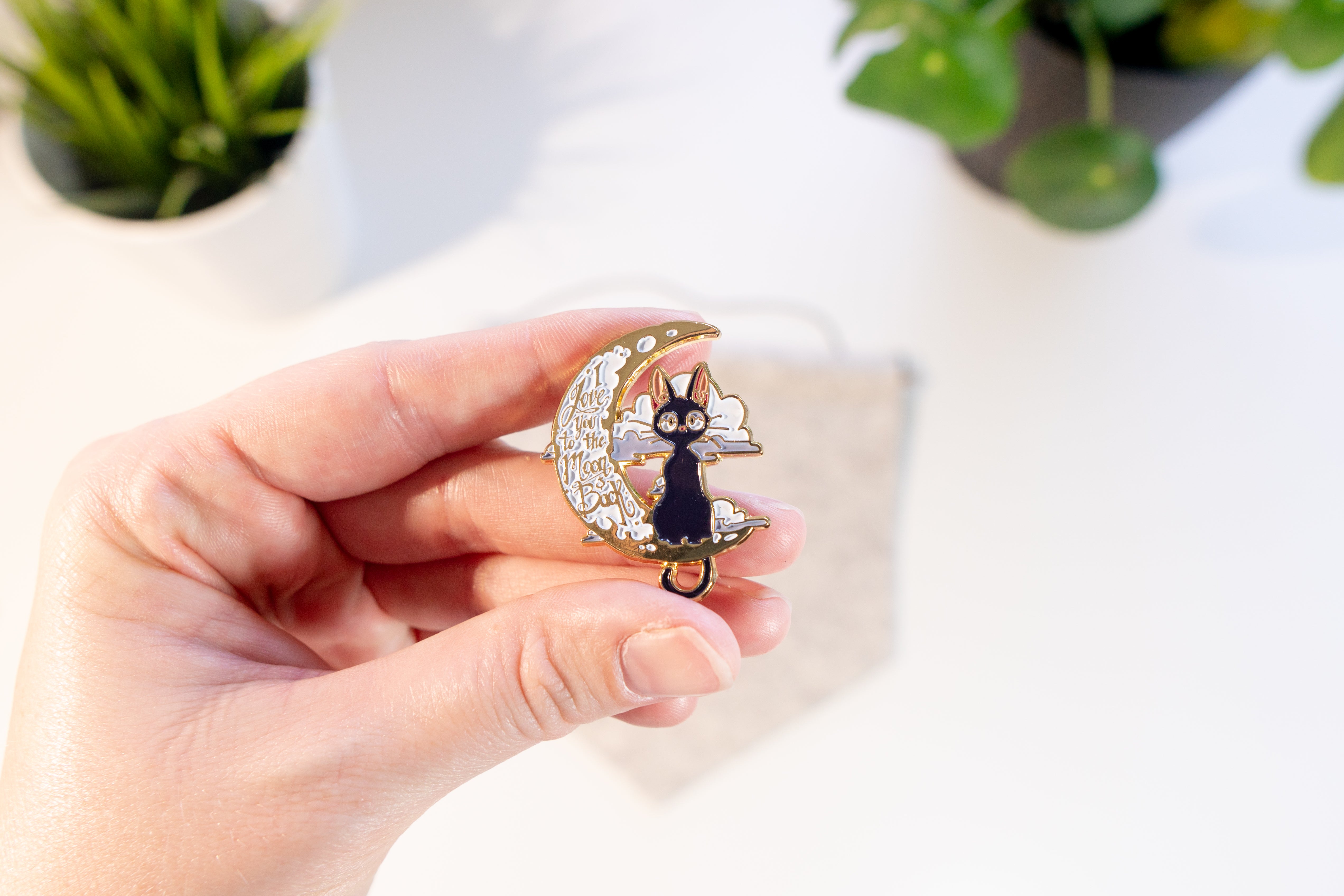 I LOVE YOU TO THE MOON & BACK PIN